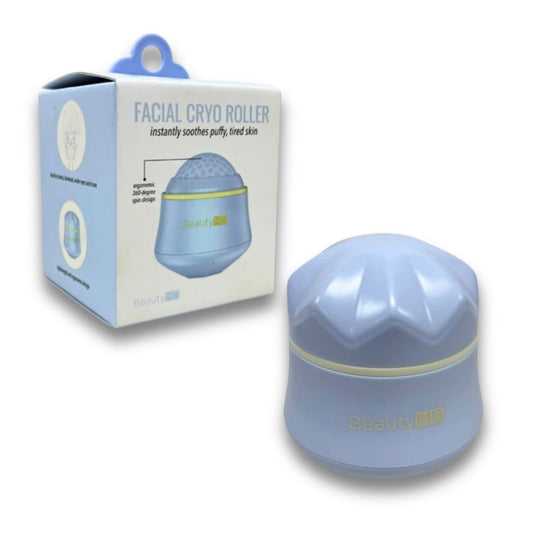 Facial Cooling Cryo Roller - Instantly Refresh & Depuff Tired Skin with Soothing Cold Therapy